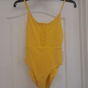 Onia Lola One Piece Ribbed Swimsuit